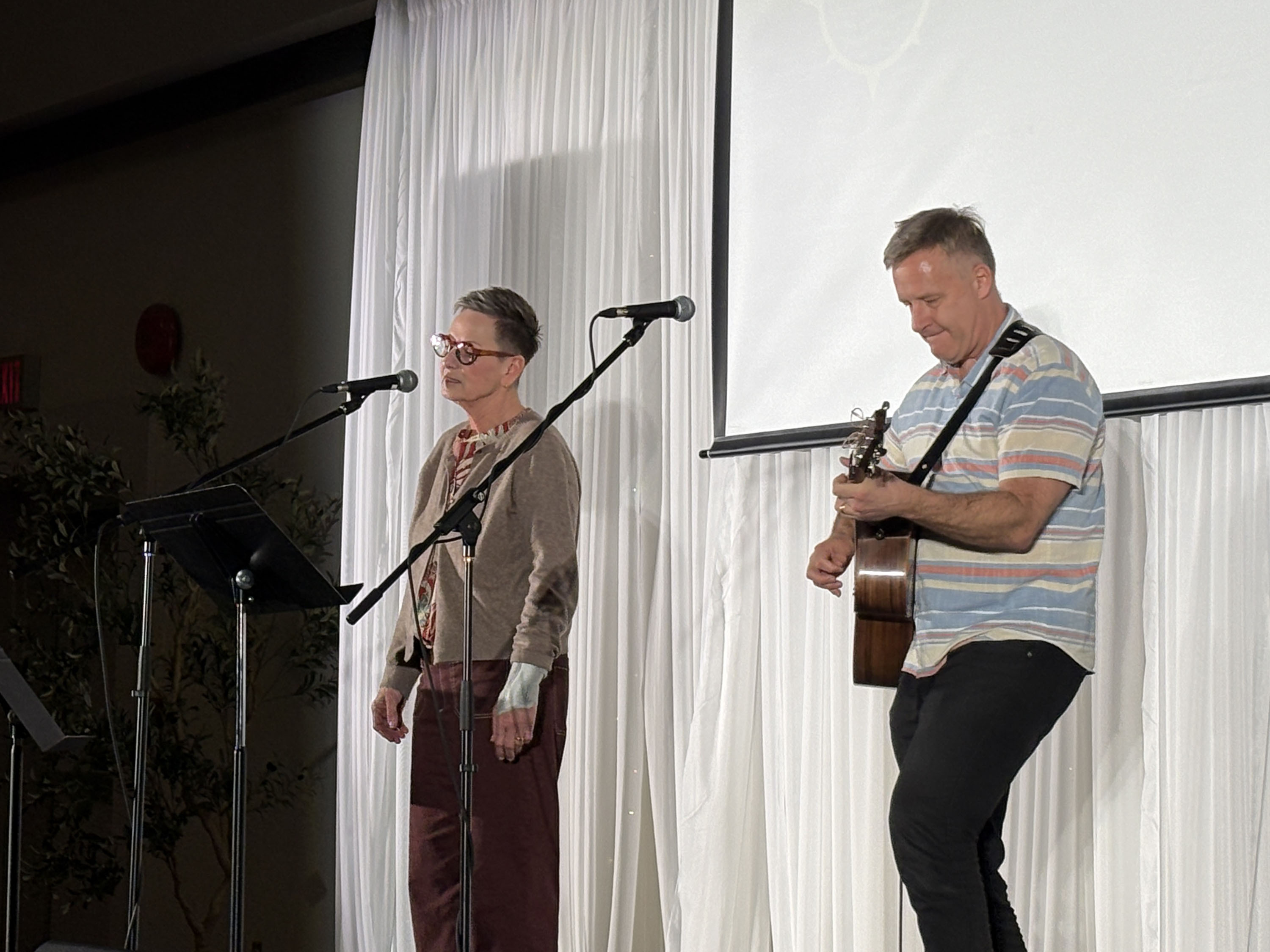 Kim Theissen and Darryl Neustaedter Barg